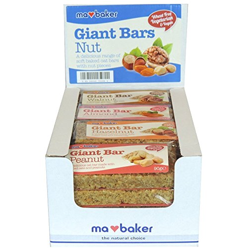 Preisvergleich Produktbild Ma Baker - Giant Bars Nut - 20 Mixed Bars