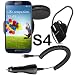 Produktbild Original q1 Sarter Set 3in1 für Samsung Galaxy S4 i9500 / Galaxy S4 LTE i9505 Halter Kfz Halterung 360 grad drehbar Halter Autohalterung + Bluetooth Headset + Kfz Ladekabel Ladegerät
