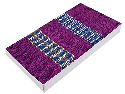 1 Docke Stickgarn / Sticktwist 100 % Baumwolle #4492 Amaranth