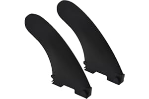 Anfyko Sup Finne, Werkzeuglose Installation der Paddle Board Finne SUP, Verstärkte Nylon-Glasfaser-Ersatzfinne für Paddleboard, Longboard, Surfbrett