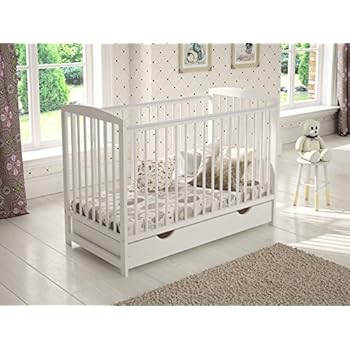 Baby Elegance Starlight Cot White Amazon Co Uk Baby
