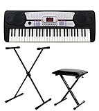 Anschlussmöglichkeiten wie Kopfhörer, Mikrofon, und Strom (der Stromadapter wird mitgeliefert) sind natürlich auch vorhanden.