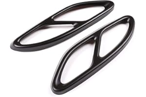 METYOUCAR Stainless Steel Car Tail Muffler Exhaust Pipe Output Cover Fit for Mercedes Benz A/B/C/E/GLA/GLC/GLE/GLS/CLS