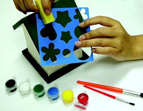 Marabu 1401990015 – Welcome Home Acryl-Set Vogelhaus - 2