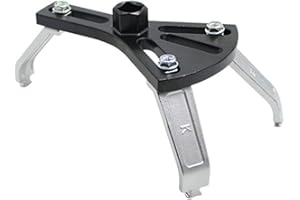 ANKTILY Herramienta Extracción Tapa Tanque Combustible - Llave Ajustable 135-185mm, 3 Mordazas para Bomba/Cubierta