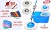 Premsons Spin Mop & Bucket Guaranteed Good Stable Quality Weighing Over 700 Gms Magic 360° Cleaning with 2 Microfibre Refills + FREE GIFT Microfiber Short Fleece Cleaning Glove Worth Rs 299+ FREE GIFT 8 Shaped Expandable Car Sponge Worth Rs 199 RS.625.00