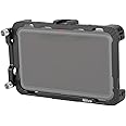 Nitze Cage for Atomos Ninja/Ninja Ultra/Ninja V/Ninja V Plus/Zato Connect/Shinobi Monitor with HDMI Cable Clamp, Built-in NATO Rail and Cold Shoe - JT-A02A