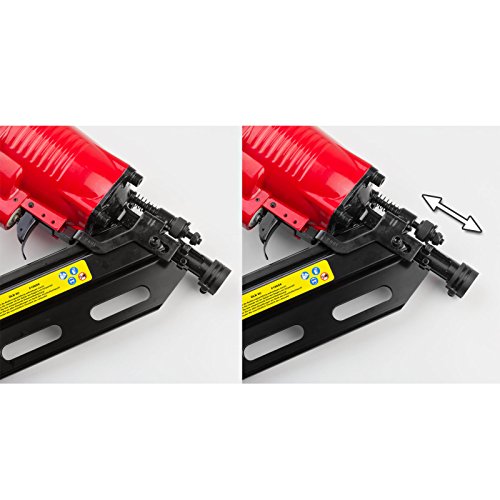 DEMA Druckluftnagler 50-90 mm 34° mit Koffer - 4