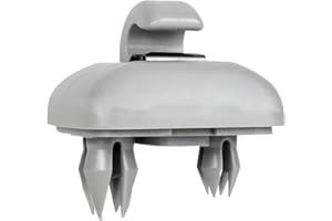 CJMUQHEHH Parasol Clip para Audi A4 B8 Parasol Soporte para Audi A1 A3 A4 A5 Q3 Q5 (8E0 857 562), Compatible con A7 B6 B7 B8, Accesorios de coche resistentes, accesorios para coche antideslumbrante