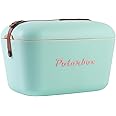 Polarbox Portable Cooler - Mini Cooler 20L, Beach Cooler, Small Portable Cooler, Vintage Cooler, Adjustable Handle, Polarbox Cooler, Portable Mini Cooler