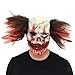 Produktbild Gruselige Clown-Maske Latex Erwachsene Kinder Halloween Weihnachten Maske Kopfbedeckung Gruselige Clown-Maske Halloween Kostüm gruselige Party Horror Requisiten Fasching Zubehör Clown Monster Clown Halloween Gesicht