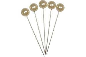 Corderie Italiane 006042556 Spilli, Diametro 10 x 50 mm, 50 Pezzi, Perla