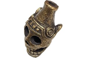 COSTUMETEERS Ghostbusters Afterlife Aztec Death Skull Whistle Antique Gold Earthen Props (Antique Gold)