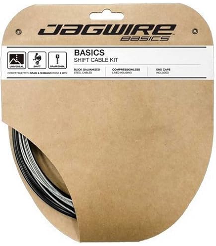 Jagwire Basics Cavo Cambio In Acciaio Inox, -1.2x2 300 Mm Sram Shimano P250114 - Foto 2