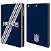 Produktbild Head Case Designs Offizielle NFL Streifen New England Patriots Logo Brieftasche Handyhülle aus Leder für Apple iPad Mini 1/2/3