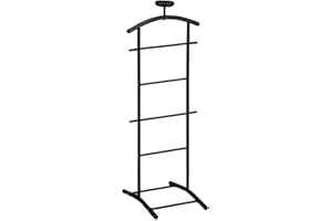 IDIMEX Stummer server ATRIX, appendiabiti da donna, in metallo, colore: nero