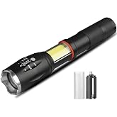 Valkyrie 8000 L&uuml;men COB Lambalı T6 Mıknatıslı El Feneri - 6 Mod - 500 Metre Mesafe
