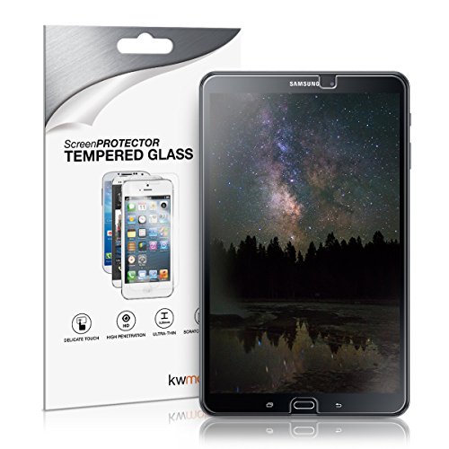 kwmobile Panzerglas Displayschutzfolie für Samsung Galaxy Tab A 10.1 (2016) T580N / T585N - Tablet Schutzglas Folie Schutzfolie Displayschutz Glasfolie in kristallklar