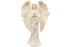 PUCKATOR Cream Angel Standing 17cm Figurine (1 Random Supplied)
