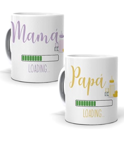 Vaso Dia Del Padre Taza Futuro Papá/Mamá Regalo