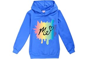 RHYMH Girls Moriah Elizabeth Hoodies Kids Ranboo Crown Sweatshirts Top Moriah Elizabeth Merch