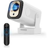 Magcubic HY310 Projector, Mini Portable Projector 4K Supote with WiFi and Bluetooth, Auto Focus and 180&deg; Rotation, Integrated