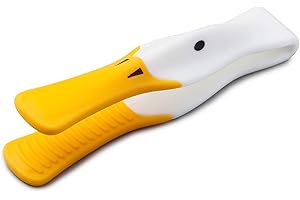Zeal J202W Duck Toast Tongs, White