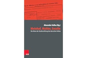 Meinhof, Mahler, Ensslin: Die Akten der Studienstiftung des deutschen Volkes. karton.Sonderausgabe