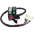 Mabutingti Left handlebar switch suitable for Yamaha Grizzly 350 400 450 660 Kodiak 450 Big Bear 400 IRS YFM350 YFM400 YFM450 YFM660#OEM 5KM-83972-00-00 5KM-83973-00-00 0