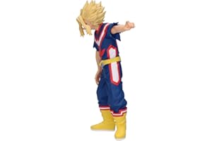 Banpresto Figura de Accion All Might My Hero Academia - The Amazing Heroes - Plus - True Form 18cm - BP28918P Multicolor - Figura Coleccionable - Ideal para los fanaticos del Anime