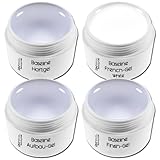 1 de cada cajita antiadherente Gel dünnviskos, augel aplicación Borrar mittelviskos, sellador al de finishgel dünnviskos y un frenchgel con cada 15 ml Contenido