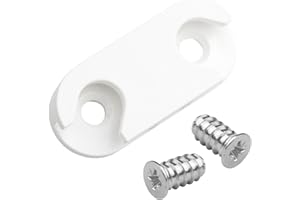 RUDIS-SPAREPARTS Schuhschrank Scharnier Halterung 110364 passend als Ersatzteile für IKEA HEMNES STÄLL Schuhkipper Schuhregal (1 Stück + 2 Schrauben)