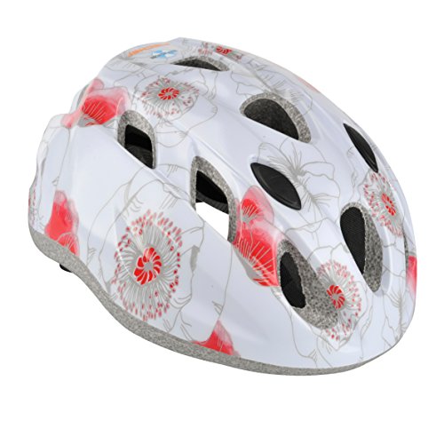Preisvergleich Produktbild Fischer Fahrradhelm City Mohn, Weiß, S, 86132