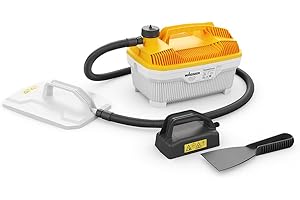 WAGNER desprendedor de papel con vapor SteamForce Plus, depósito 4 l, tiempo de vapor max. 70 min, 3,7 m manguera, placa de vapor pequeña adicional y espátula, 2.000 W, 230 V