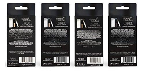 Color Harmony Touch Up Ansatzpuder gegen graue Ansätze – wasserfest, klebt nicht, lässt sich leicht auftragen, saubere Anwendung Dunkelbraun - 5