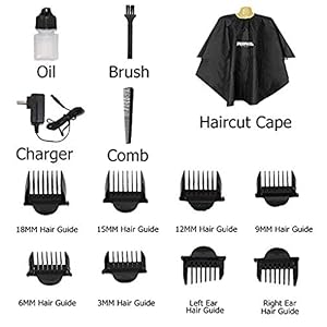 RIWA 750A Electric Rechargeable Battery Hair Clippers Haircut Hair Trimmer Ceramic Blade for Men Kids Adults - Image 6