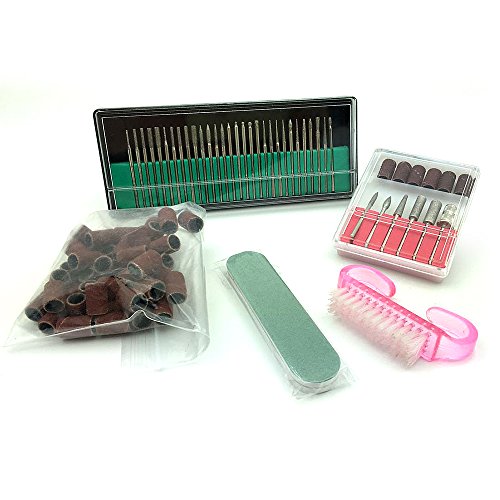 Betterhill Nagelfräser Profi Maniküre und Pediküre Set Fräser für Gelnägel Nagelset Elektrisch 36 Bits + 56 Schleifhülsen EU Stecker - 8