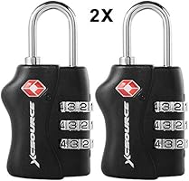 XCSOURCE 2PCS TSA Cadenas avec code Cadenas &agrave; combinaison pour valise sac bagage XC303