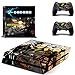Produktbild Playstation 4 + 2 Controller Aufkleber Schutzfolie Set - Watch Dogs 2 (4) /PS4
