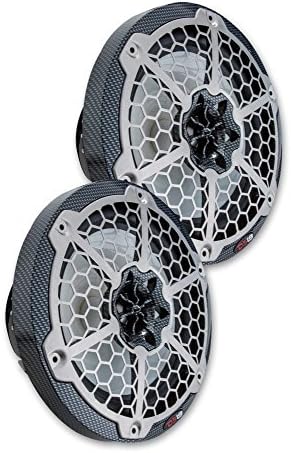 DS18CF8B 6.5-Inch 450 W High End Marine Carbon Fibre Coaxial Speakers (Pack of 2)