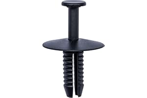 CARSO Kunststoff-Spreizniet Ø 6 mm Stoßstangen- und Radhausabdeckung, kompatibel mit BMW und MINI Autos 51118174185 (10)