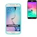 Produktbild Für LG Electronics K10 (2017) Silikon Bumper aus TPU Türkis / Blau Schutzrahmen Schutz Ring Smartphone Case Hülle Schutzhülle für LG Electronics K10 (2017) - K-S-Trade (TM)