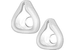 Ersättningskudde för AirFit F20-mask, storlek M, 2-pack - kompatibel med den ursprungliga F20-ramen, tillförlitlig tätning och perfekt passform för helansiktsmask