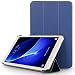 Produktbild Samsung Galaxy Tab A 10.1 Hülle - Colico Ultra Dünn Case mit Ständer, eigebauter Magnet für Auto Sleep / Wake Up Funktion, Leder Tasche Etui Schutzhülle Cover Stand Holder , Perfekt Geeignet für Samsung Tab A 10.1 Tablet 2016 Version Wi-Fi/ LTE SM-T580N SM-T585N (Blue)