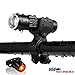 Produktbild Bright USB wiederaufladbar 300Lumens Fahrradlicht Fahrradlampe & Taschenlampe + USB aus Aluminium Tailight Set.-mit Halterung Passt auf alle Bike kostenlos 2 LED-Rad leicht bonus-easy installieren keine