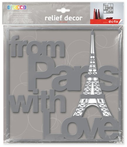d-c-fixO'Deco 3D Self Adhesive Wall Decor Paris 358-0020