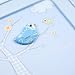 Set of Two Baby Blue Wall Hanging Pictures ideal for Boy's Nursery Decoration