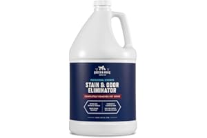 Professional Strength Stain & Odor Eliminator - Enzyme-Powered Pet Odor & Stain Remover for Dog and Cat Urine - (1 gallon) by Rocco & Roxie Supply Co