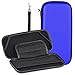 Produktbild MaxKu Tasche für das Nintendo Switch, Reiseetui Hülle Schutzhülle Aufbewahrungstasche Hartschalen case mit Netztasche und Reißverschluss (Blau)