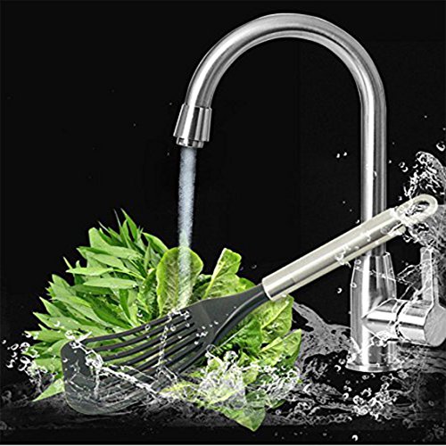 Trenta Kitchen Flexibler Pfannenwender, für Fisch, Eier, Fleisch, Knödel, zum Frittieren - 4